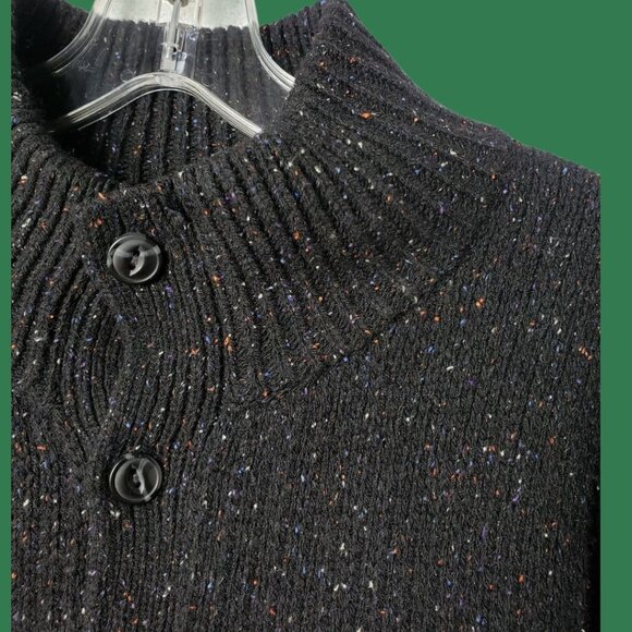 Patagonia Fisherman's Stitch 3 Button Placket Recycled Material Sweater Medium - Picture 7 of 10